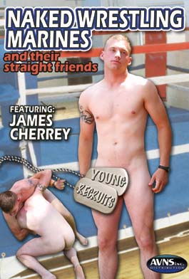 Naked Wrestling Marines and Their Straight Friends Cover Front